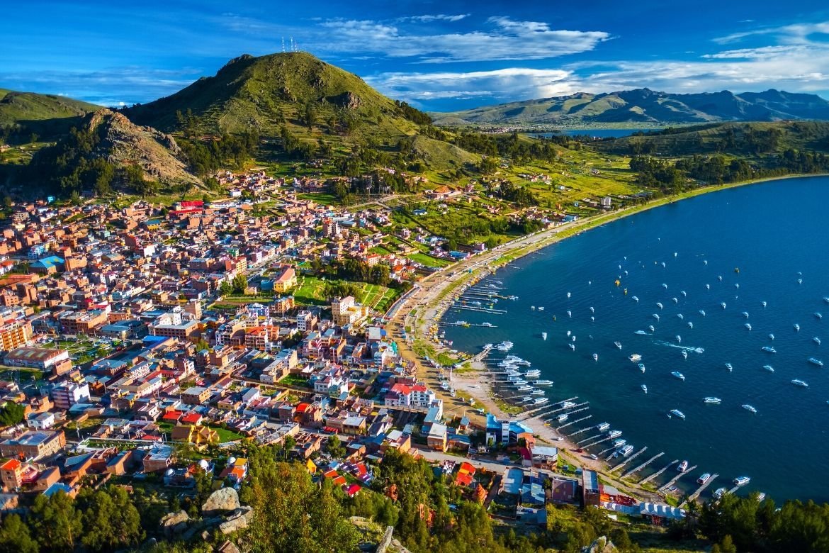 Bolivia-Copacabana-aerial