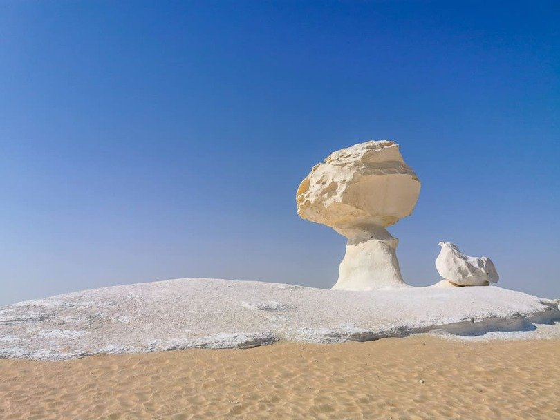 The White Desert in Farafra