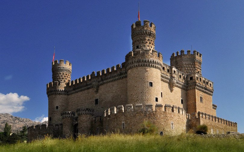 New Castle of Manzanares el Real